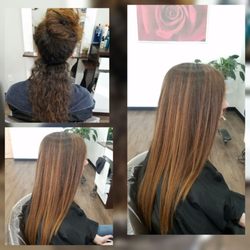 Heavenly Hair and Nails - No more frizz 3-4 months and injoy  your hair.  keratin Complex. Heavenly done.