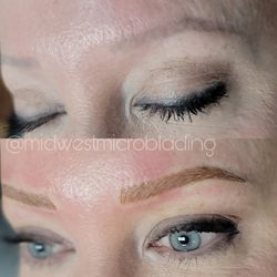 Midwest Microblading - Nanoblading before and after