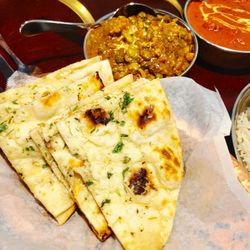 Flavor of India - Garlic Naan (2 orders)