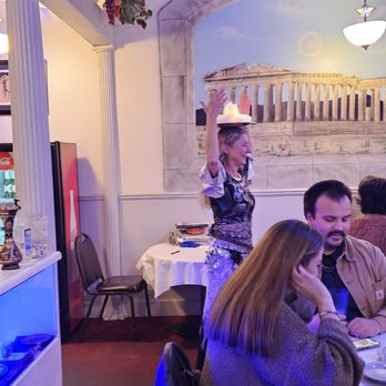 Olympic Flame Restaurant - Belly dancer - Mediterranean Near Me - Des Moines, Iowa