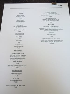 Menu photo 3 Bawa Melbourne, VIC