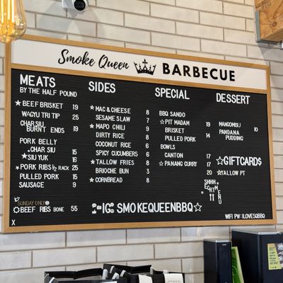 Menu photo 4 Smoke Queen Barbecue Garden Grove, CA