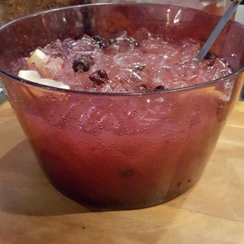 Bear Street Tavern - Sangria bowl.... delicious but deadly - Pizza Near Me - Banff, Alberta Bear Street Tavern - Sangria bowl.... delicious but deadly - Pizza Near Me - Banff, Alberta