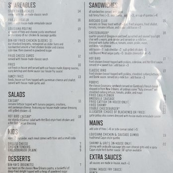 Noble Wave - Menu January 2023 - Cajun/Creole Near Me - Salem, Oregon