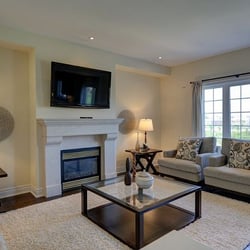 ALLDECOR Home Staging - Family Room Home Staging After Photo, Maple, York Region
