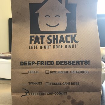 Fat Shack - Dessert bag - Burgers Near Me - Colorado Springs, Colorado