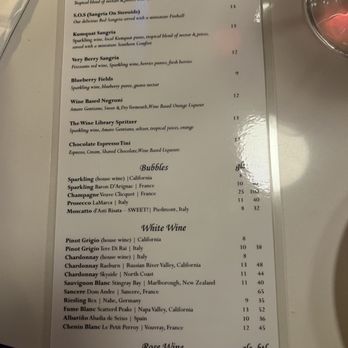 THE WINE LIBRARY BARTOW - Wine menu - Wine Bars Near Me - Bartow, Florida THE WINE LIBRARY BARTOW - Wine menu - Wine Bars Near Me - Bartow, Florida