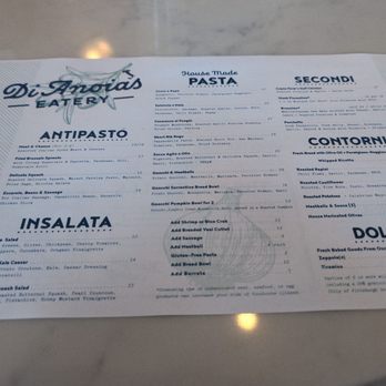 DiAnoia's Eatery - Fall Menu - Delis Near Me - Pittsburgh, Pennsylvania