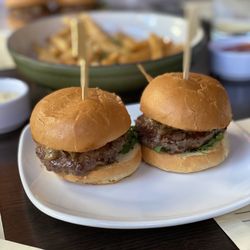 Swine Moonshine & Whiskey Bar - Sliders and fries