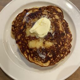 Banana walnut pancakes