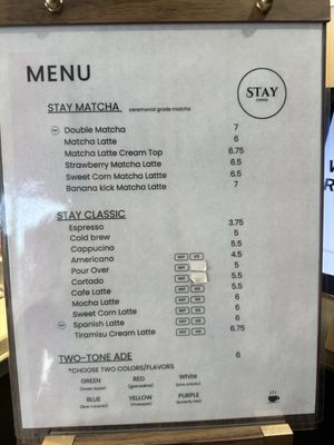 Menu photo 1 Stay Coffee Lawndale, CA Menu photo 1 Stay Coffee Lawndale, CA