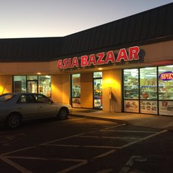 Asia Bazaar & Cafe - Serves burgers kebab and shawarma. Also other things, not to mention it's a grocery store for middle eastern foods and Indian foods.