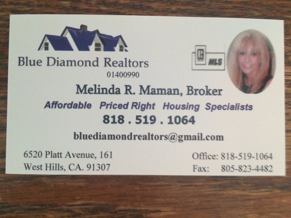 BLUE DIAMOND REALTORS Updated May 2024 Contact Agent 8901 Eton
