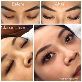 Lashes By Karen - Cat-Eye Classic Lashes 8-13mm lengths in C-curl. - Eyelash Service Near Me Lashes By Karen - Cat-Eye Classic Lashes 8-13mm lengths in C-curl. - Eyelash Service Near Me
