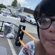 Photo of IHOP - Cherry Hill, NJ, United States. Full trash can next to our table.