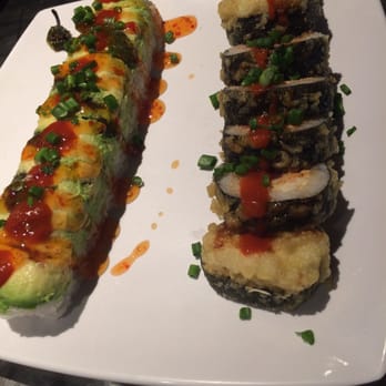Trapper's Sushi - Another chef's special (jalapeño popper in there!!) and a Timmy roll - Sushi Bars Near Me - North Bend, Washington Trapper's Sushi - Another chef's special (jalapeño popper in there!!) and a Timmy roll - Sushi Bars Near Me - North Bend, Washington