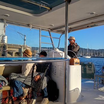 Sail Monterey - Captain Vince in control - Boating Near Me - Monterey, California