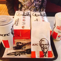KFC - #5 and #10 meals! Even come with cookies!! Sweet!