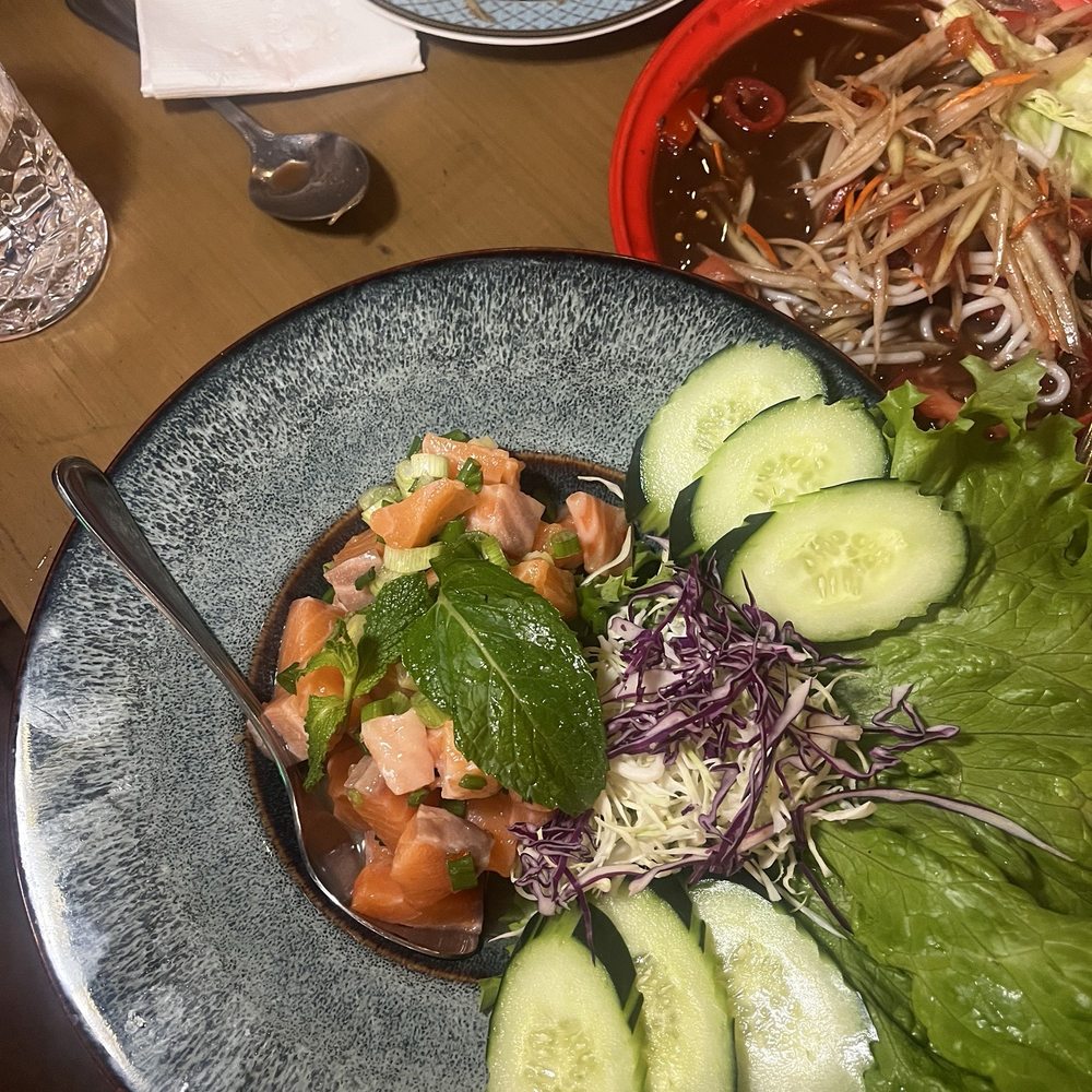 Lao Garden - Chef's Savory Salmon - Laotian Near Me - Berkeley, California