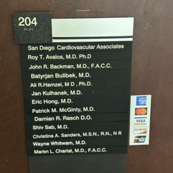 San Diego Cardiovascular Associates - Lots of doctors to choose from...