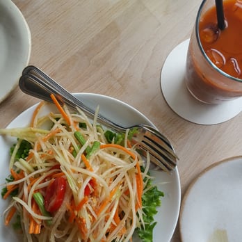 Kin Kao Thai Kitchen - Papaya salad - Thai Near Me - Vancouver, British Columbia Kin Kao Thai Kitchen - Papaya salad - Thai Near Me - Vancouver, British Columbia