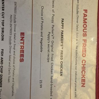 Bob’s Big Boy - Famous Pappy Parker's Fried Chicken dinner - American Near Me - Burbank, California