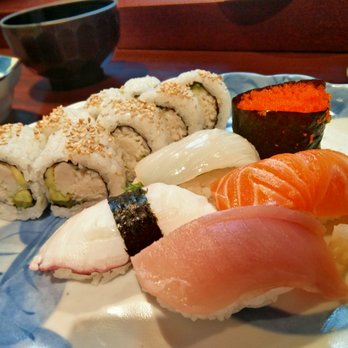 Sushi Bar Ajisai - California Lunch Special - comes with Miso and Salad - Sushi Bars Near Me - Vancouver, British Columbia Sushi Bar Ajisai - California Lunch Special - comes with Miso and Salad - Sushi Bars Near Me - Vancouver, British Columbia