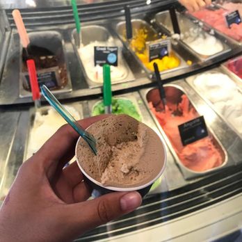 Dolce Gelato - espresso & nocciola (hazelnut) - Ice Cream & Frozen Yogurt Near Me - Toronto, Ontario