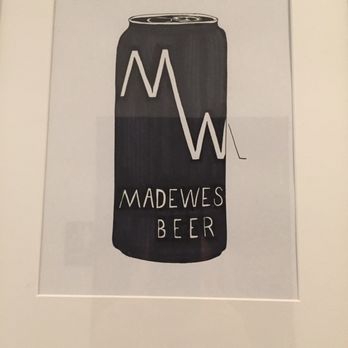MadeWest Brewing Company - Wall art near the bathroom - Breweries Near Me - Ventura, California MadeWest Brewing Company - Wall art near the bathroom - Breweries Near Me - Ventura, California