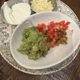 Chips & Guac small but it was good