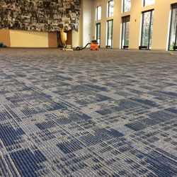 Floor Vision - Carpet Shampooing and drying for a very large social Hall in Englewood,NJ