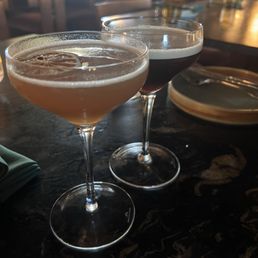 Amaretto Sour & Espresso Martini