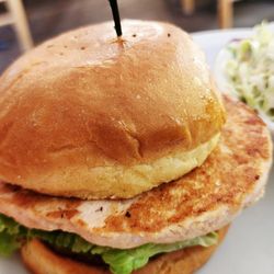 Howard Station Cafe - SALMON BURGER