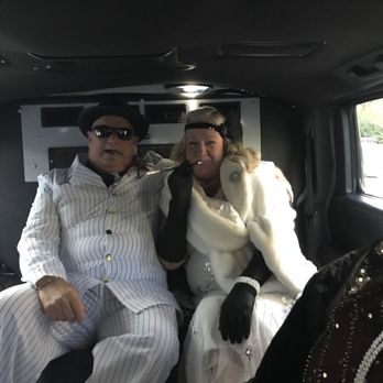 Vegas Mob Weddings - In the limo for our vow renewal with mobweddings! - Officiants Near Me