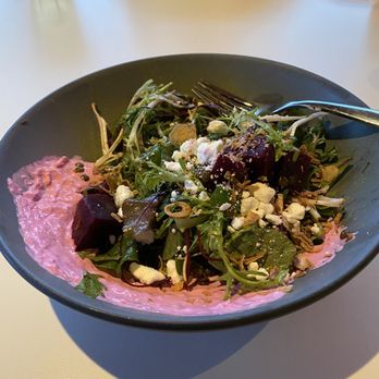 Lifted Restaurant - We've got the beet! Beautiful salad with beets. - New American Near Me - Boston, Massachusetts