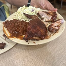 Half Chicken Plate