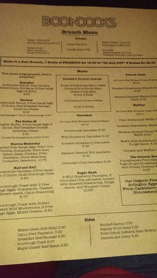 Menu photo 1 Boondocks London, XGL