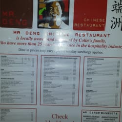 Mr Deng's Chinese Restaurant