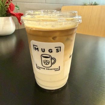 MUGS Coffee Roasters - Iced Vanilla Cream Latte - Coffee Roasteries Near Me - San Dimas, California MUGS Coffee Roasters - Iced Vanilla Cream Latte - Coffee Roasteries Near Me - San Dimas, California
