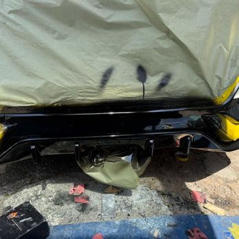 EMG Mobile Bumper Repair - After: repairs and paint - Mobile Dent Repair Near Me - San Diego, California