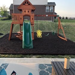 Menards - Only the rubber pellets and boarder are from Menards