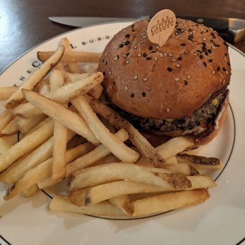 The Capital Burger - Bleu cheese truffle burger w veggie pattie - Burgers Near Me - Boston, Massachusetts The Capital Burger - Bleu cheese truffle burger w veggie pattie - Burgers Near Me - Boston, Massachusetts