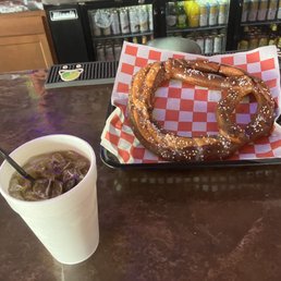 Whiskey And Brauhaus Bavarian Soft Pretzel Whiskey And Brauhaus Bavarian Soft Pretzel
