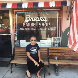 Brians's Barber Shop - Love this small town barber shop! Woman's cuts are $11. Tip well!!!
