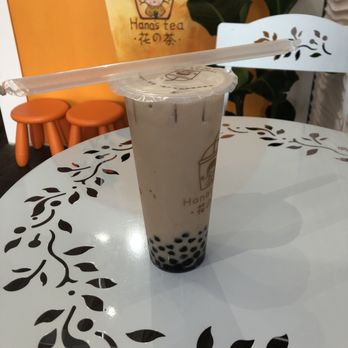 Hana's Tea - large boba milk tea - Bubble Tea Near Me - Richmond Hill, Ontario