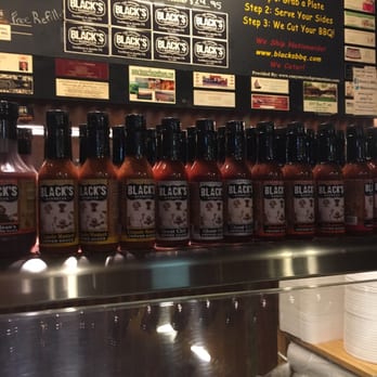 Black's Barbecue Lockhart - Yummy BBQ sauce - Barbeque Near Me - Lockhart, Texas