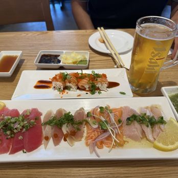 X-Fish - Carpaccio and kiss me roll Must get fresh wasabi! - Sushi Bars Near Me - Brea, California X-Fish - Carpaccio and kiss me roll Must get fresh wasabi! - Sushi Bars Near Me - Brea, California