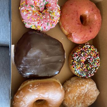 Top Pot Doughnuts - a variety of doughnuts - Donuts Near Me - Tacoma, Washington