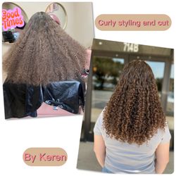 Embrace It - Curly styling and cut by Keren