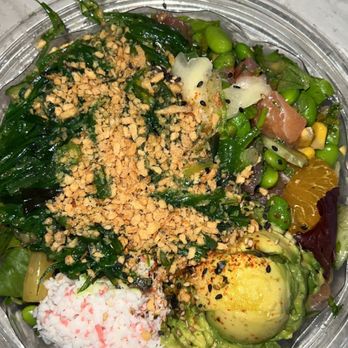Pokeworks - Poke Salad Large - Poke Near Me - Irvine, California Pokeworks - Poke Salad Large - Poke Near Me - Irvine, California